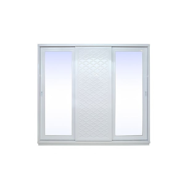 Pan Emirates Fastlane 3 Door Sliding Wardrobe White