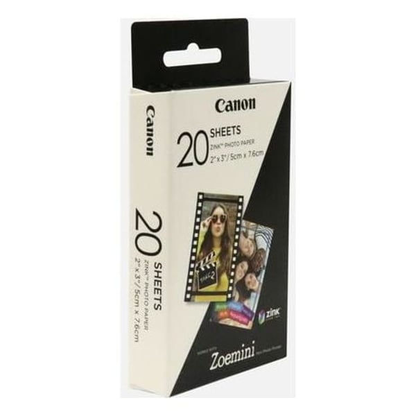 Canon ZP2030 Zink Photo Paper 20 Sheets