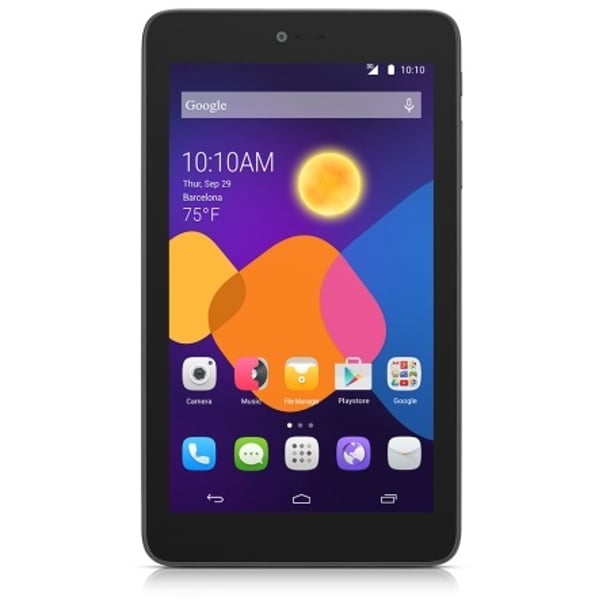 Alcatel Onetouch Pixi 3 80552AALAV4 Tablet - Android WiFi 8GB 1GB 7inch Volcano Black