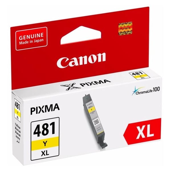 Canon CLI-481XLY Inkjet Cartridge Yellow