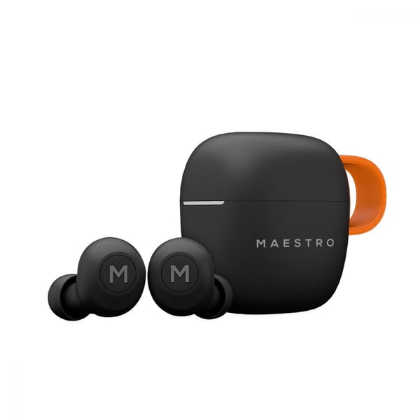 Maestro M-A7-O Loupe In Ear Wireless Earbuds Orange