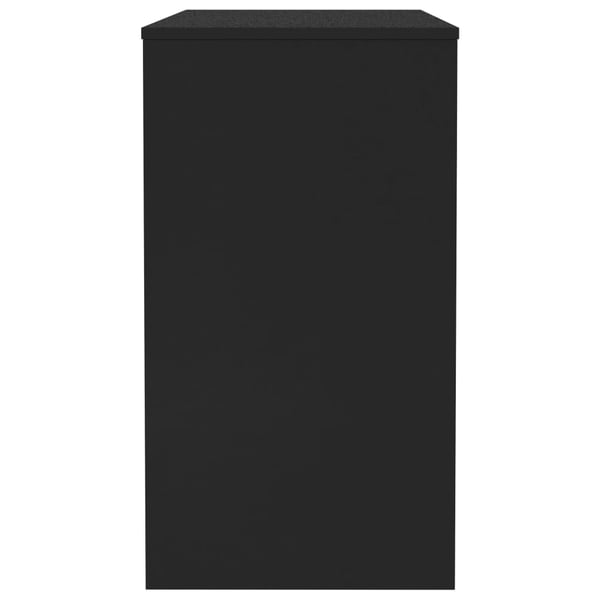 Vidaxl Desk Black 90x40x72 Cm Engineered Wood Vidaxl Desk Black 90x40x72 Cm Engineered Wood