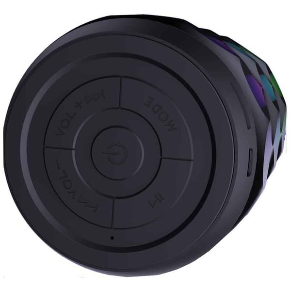 Devia Rainbow Series Stereo Portable Bluetooth Speaker Black
