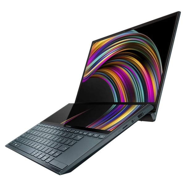 Asus ZenBook Duo UX481FL-BM021TS Laptop - Core i7 1.8GHz 16GB 1TB 2GB Win10 14inch FHD Celestial Blue Asus ZenBook Duo UX481FL-BM021TS Laptop - Core i7 1.8GHz 16GB 1TB 2GB Win10 14inch FHD Celestial Blue