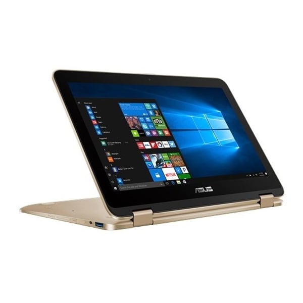 Asus VivoBook Flip 12 TP203NAH-BP047T Laptop - Celeron 1.10Ghz 4GB 500GB Shared Win10 11.6inch HD Gold