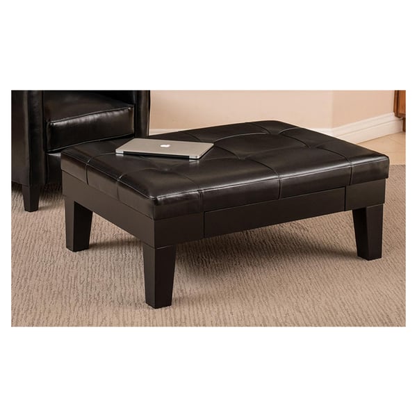 Black Leather Coffee Table / We did not find results for: | AllPanelPhotos