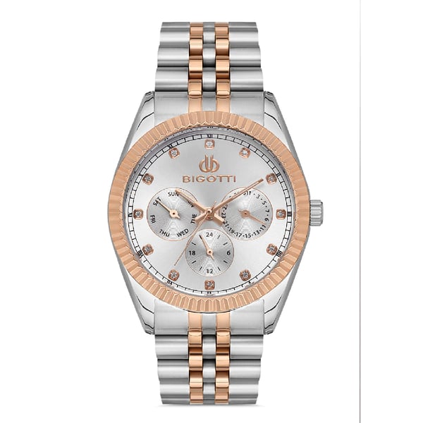 Bigotti Milano Womens Stainless Steel Strap Watch - Bg.1.10291-3 Bigotti Milano Womens Stainless Steel Strap Watch - Bg.1.10291-3
