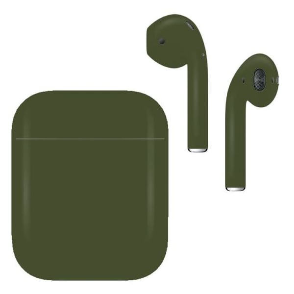 Switch Airpods Army Matte With Charging Case