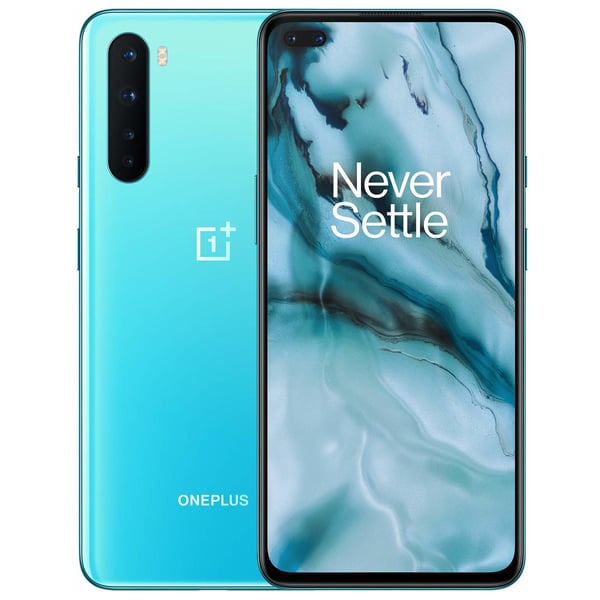 Buy Oneplus Nord Blue Marble 128gb Dual Sim Smartphone Online In Uae Sharaf Dg