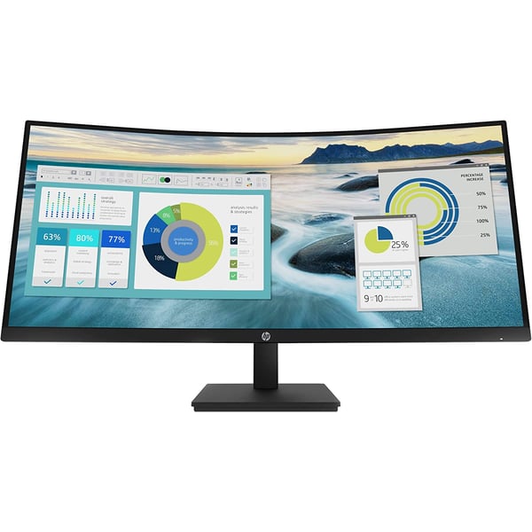 HP P34HC G4 34inch WQHD Curved Screen Edge LED LCD Monitor - Vertical Alignment - 3440 x 1440 - 250 Nit - 100 Hz RR - HDMI - Display Port HP P34HC G4 34inch WQHD Curved Screen Edge LED LCD Monitor - Vertical Alignment - 3440 x 1440 - 250 Nit - 100 Hz RR - HDMI - Display Port