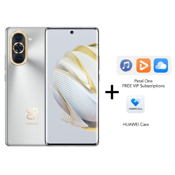 Huawei Nova 10 256GB Arabic Starry Silver 4G Smartphone Huawei Nova 10 256GB Arabic Starry Silver 4G Smartphone