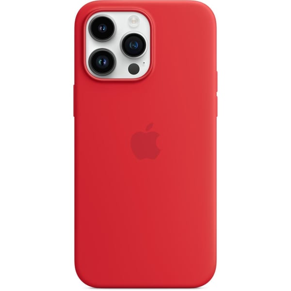 Apple iPhone 14 Pro Max Silicone Case (PRODUCT)RED with MagSafe Apple iPhone 14 Pro Max Silicone Case (PRODUCT)RED with MagSafe