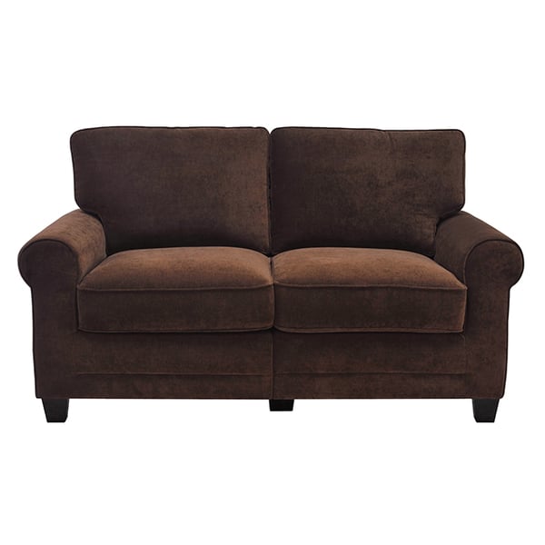 Serta Copenhagen Loveseat in Brown Color