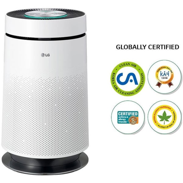 LG Air Purifier AS60GDWV0 360º Purification Clean Booster 6 step filtration LG Air Purifier AS60GDWV0 360º Purification Clean Booster 6 step filtration
