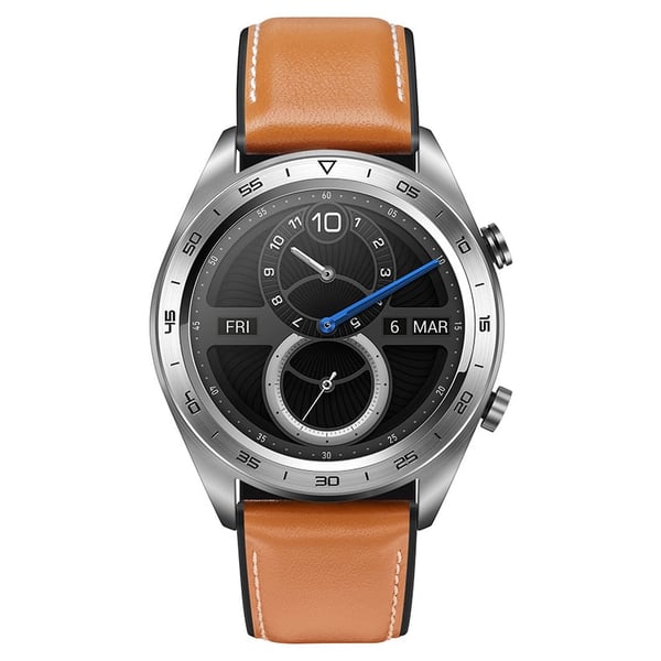 Honor TLS-B19 Smart Watch - Silver/Brown