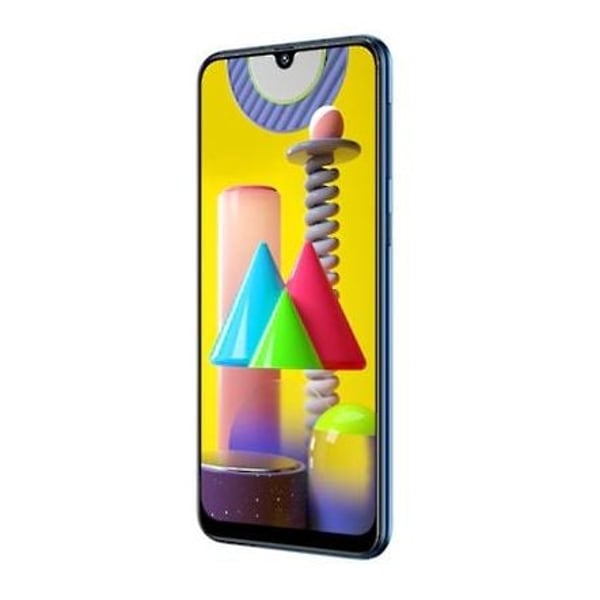 Buy Samsung Galaxy M31 128gb Blue 4g Dual Sim Smartphone Online In Uae Sharaf Dg