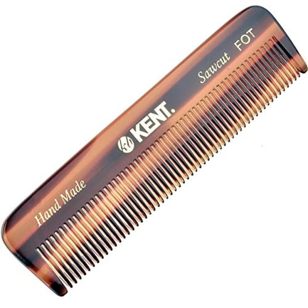 Kent A FOT Handmade All Fine Tooth Saw Cut Beard Comb - Pocket Comb and Travel Comb - Styling Comb or Wet Comb for Fine or Thinning Hair, Beard Care, and Hair Care for the Essential Kent Beard Kit Kent A FOT Handmade All Fine Tooth Saw Cut Beard Comb - Pocket Comb and Travel Comb - Styling Comb or Wet Comb for Fine or Thinning Hair, Beard Care, and Hair Care for the Essential Kent Beard Kit