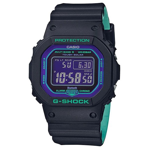 Casio GW-B5600BL-1 G-Shock Black Resin Digital Watch Men