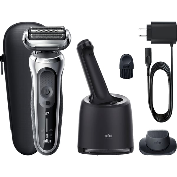 Braun Series 7 Wet/Dry Electric Shaver Silver (7071cc)