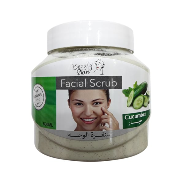 Buy Beauty Skin Cucumber Facial Scrub 500ml Online in UAE Sharaf DG
