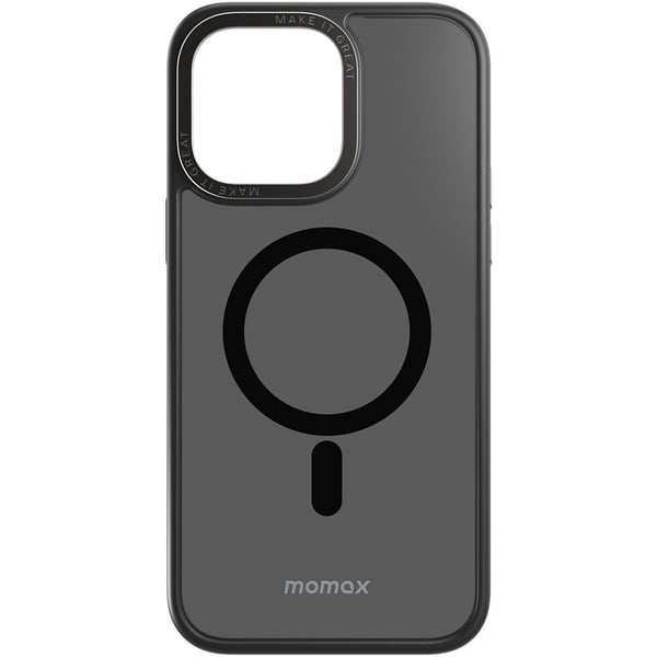 Momax Hybrid designed for iPhone 14 PRO case cover compatible with MagSafe - Black Momax Hybrid designed for iPhone 14 PRO case cover compatible with MagSafe - Black