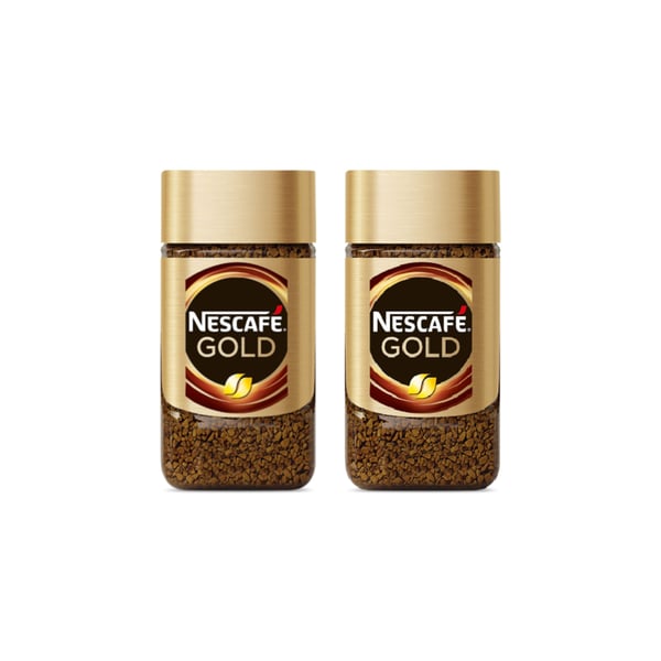 شرف دي جي - Nescafé Gold 2-Pack Instant Coffee 47.5g