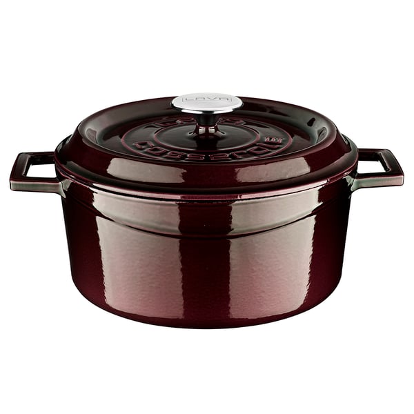 Lava Cast Iron 24 cm Round Pot