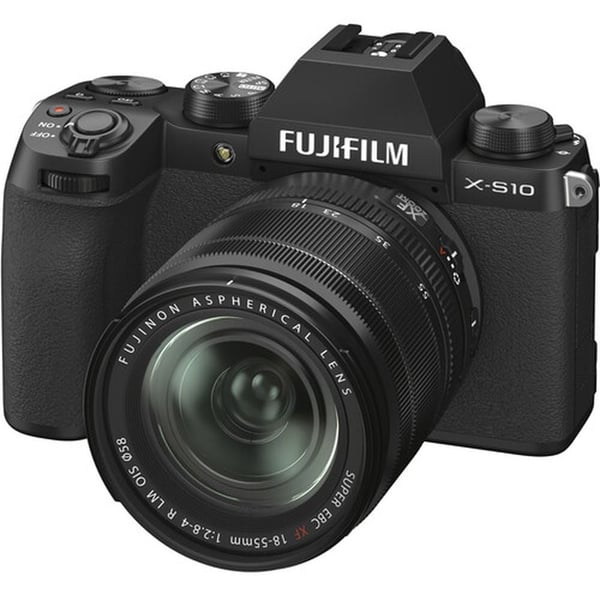 Fujifilm X-S10 Mirrorless Camera Black With XF18-55mm Lens Fujifilm X-S10 Mirrorless Camera Black With XF18-55mm Lens
