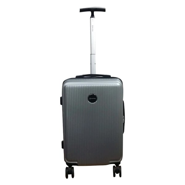 Highflyer Matrix Cabin ABS Trolley Luggage Bag 20 Inch Silver - THMATRIX20