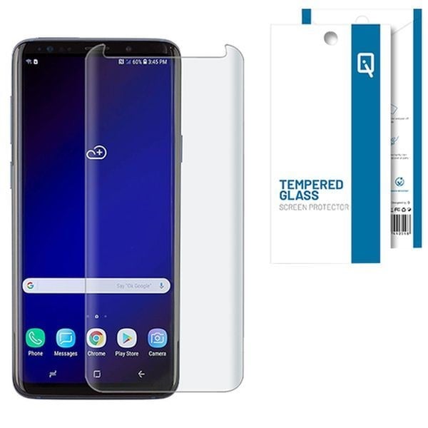 IQ Tempered Glass Screen Protector Transparent For Galaxy S9 Plus