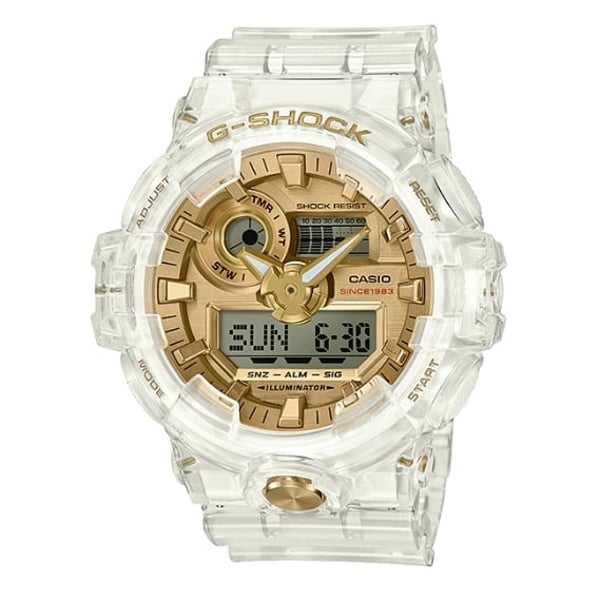 G shock watches white and gold price clearance