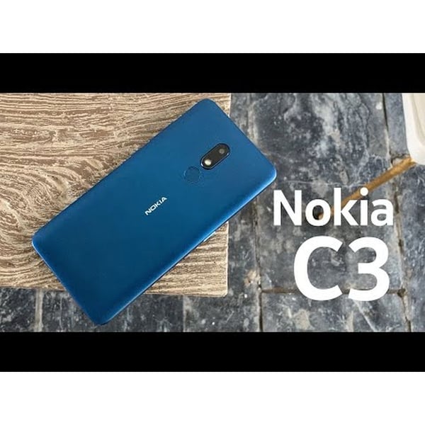 nokia c3 16gb nordic blue 4g smartphone