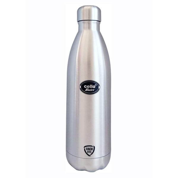 Cello Swift Flask, Silver, 500 ml, Stainless Steel