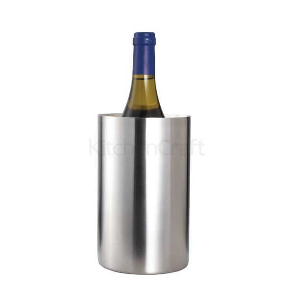 Buy BarCraft Stainless Steel Double Walled Wine Cooler Gift Boxed