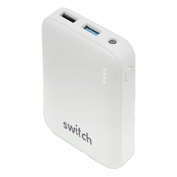 Buy Switch Power Bank 10000mAh White Online in UAE Sharaf DG