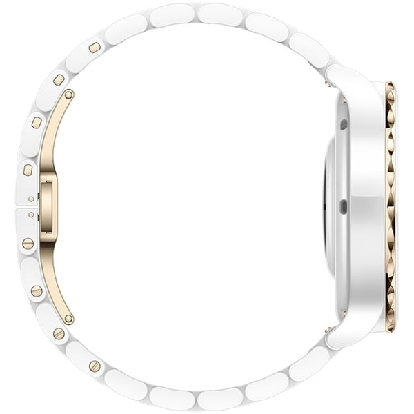 Buy Huawei FRG-B19 GT3 Pro Frigga Smart Watch White/Gold Online in UAE ...