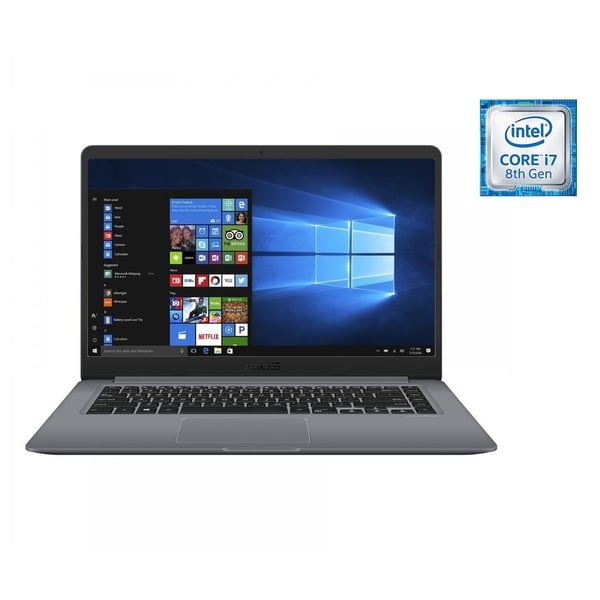 Asus VivoBook 15 K510UR-EJ307T Laptop - Core i7 1.8GHz 8GB 1TB 2GB Win10 15.6inch FHD Grey