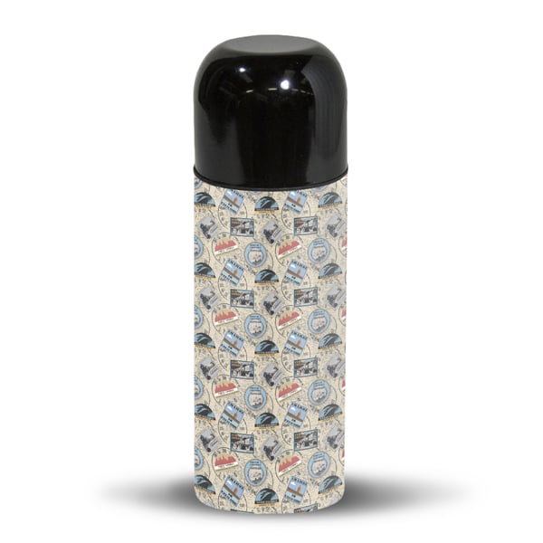 Stickers for outlet thermos flask