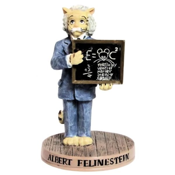 Ertl Collectibles Cat Hall Of Fame Albert Felinestein Figurine - 4