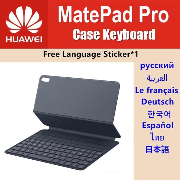 Huawei Keyboard Case Dark Grey Matepad Pro
