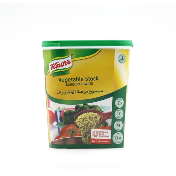Buy Knorr Vegetable Stock Powder 1.1kg Online in UAE Sharaf DG