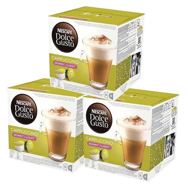 Buy Nescafe Dolce Gusto Skinny Cappuccino Coffee Capsules (16 Capsules