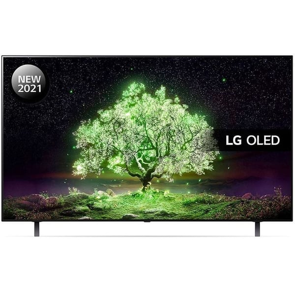 LG OLED 4K Smart TV 55 Inch A1 Series Cinema Screen Design 4K Cinema HDR webOS Smart with ThinQ AI Pixel Dimming