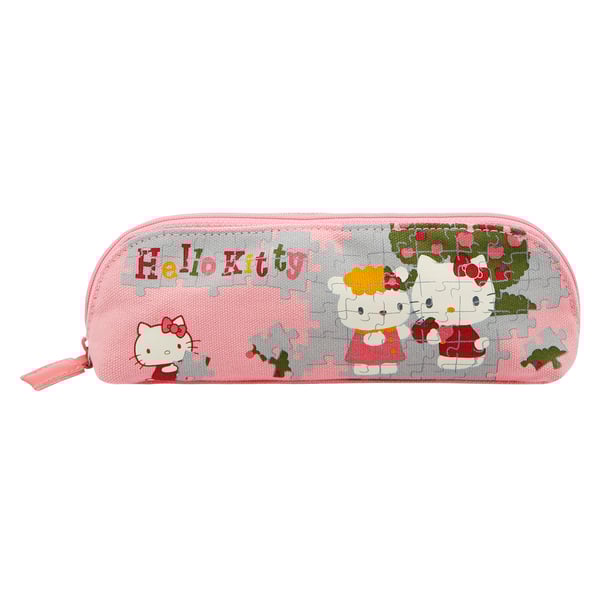 Hello Kitty Jigsaw Puzzle Pen Case, Pencil Case, Pink Hello Kitty Jigsaw Puzzle Pen Case, Pencil Case, Pink