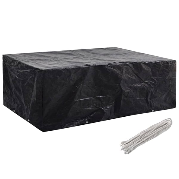 Vidaxl Garden Furniture Cover 8 Eyelets 242x162x100 Cm Vidaxl Garden Furniture Cover 8 Eyelets 242x162x100 Cm