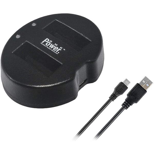 Buy Dmk Power Lp-e10 Dual Usb Battery Charger Compatible With Canon Rebel  T3, T5, T6,eos 1100d,1200d,1300dd Camera Online in UAE