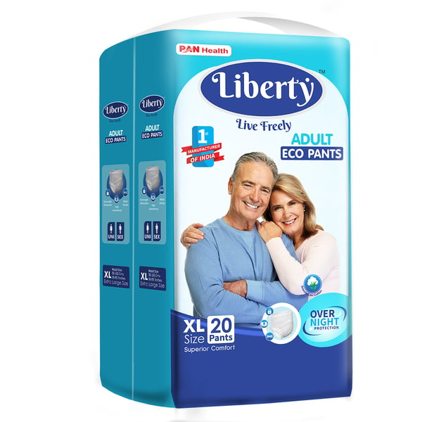 Buy Liberty Eco Adult Diaper Pants, Extra Large 20's Pack (90-125
