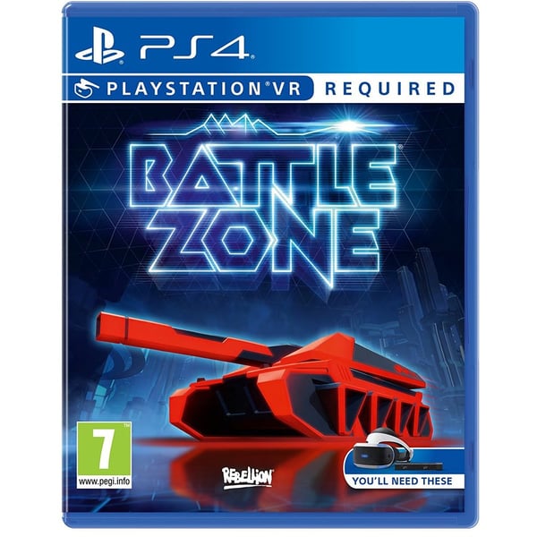 PS4 Battlezone VR Game
