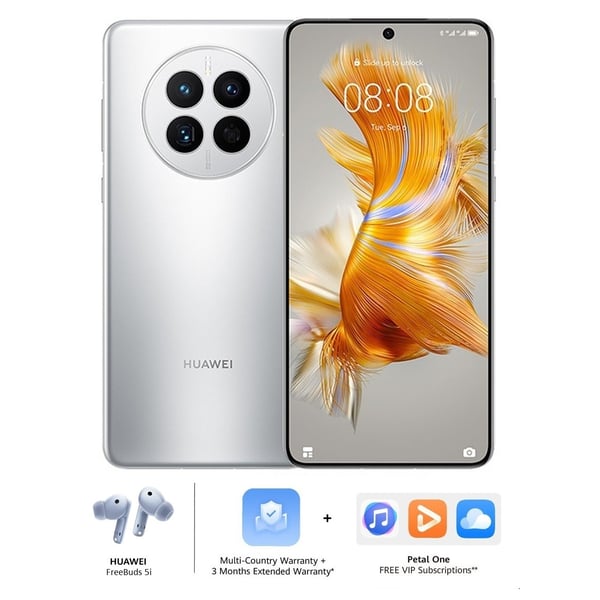 Huawei Mate 50 256GB Silver 4G Smartphone + Freebuds 5i Huawei Mate 50 256GB Silver 4G Smartphone + Freebuds 5i