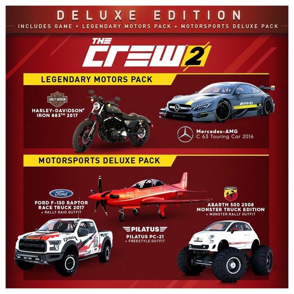 Buy Xbox One The Crew 2 Deluxe Edition Game Online In Uae Sharaf Dg Buy Xbox One The Crew 2 Deluxe Edition Game Online In Uae Sharaf Dg